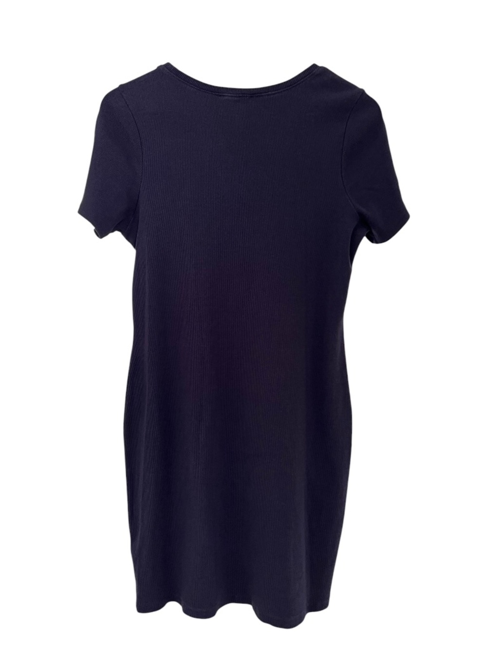 Open Edit Normcore Ribbed T-Shirt Dress (L) - Picture 2 of 4